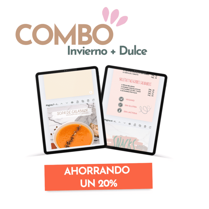 COMBO Recetario Invierno + Recetario Dulce - Image 1