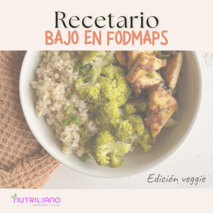 Recetario bajo en FODMAPs - VEGGIE