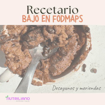 Recetario bajo en FODMAPs - Desayunos y meriendas